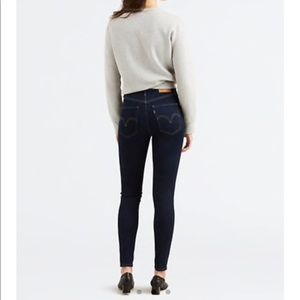 Super High Super Skinny Dark Wash Jeans